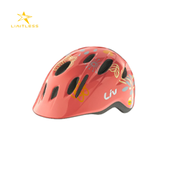 Liv Lena Gloss Coral Helmet